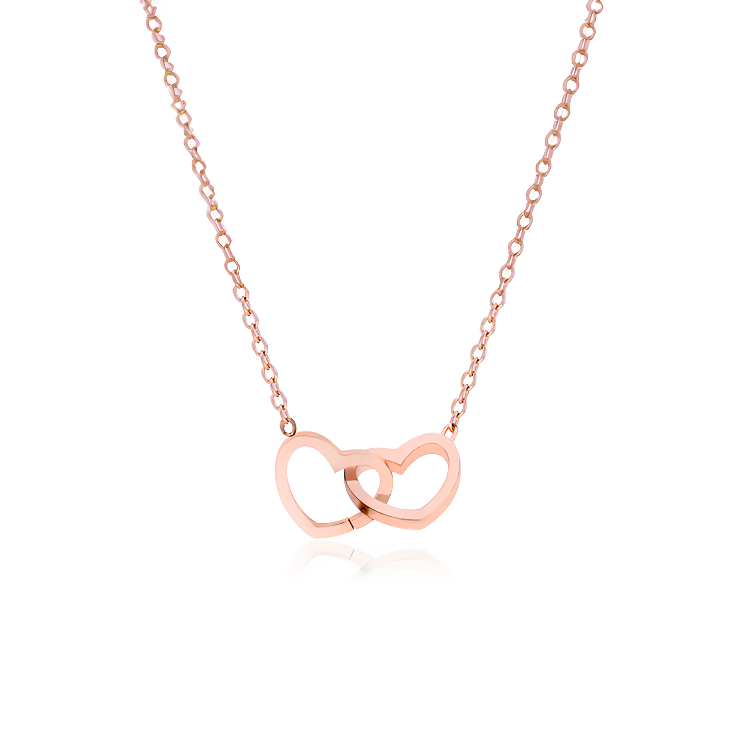 Double Heart Necklace
