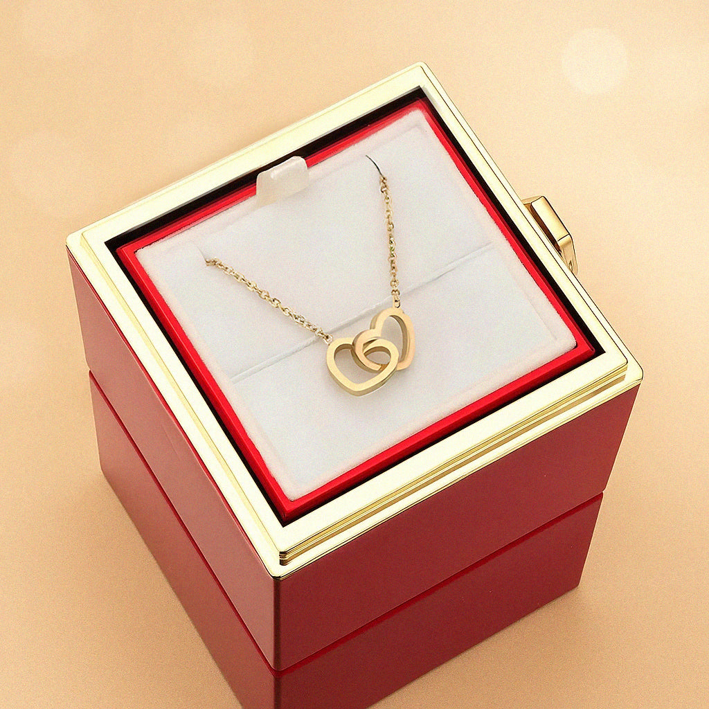 Double Heart Necklace