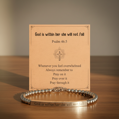 God Is Within Her Bracelet