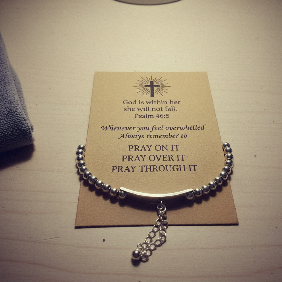 God Is Within Her Bracelet