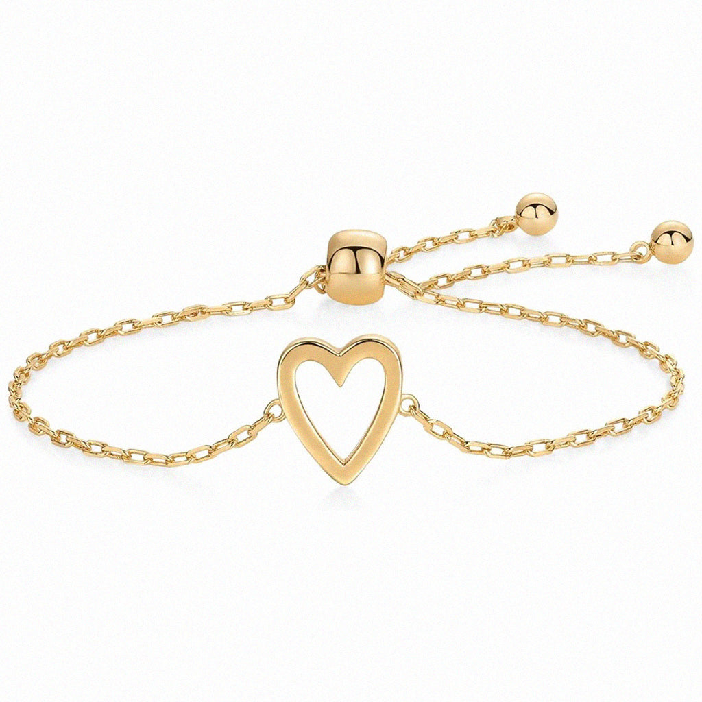 Matching Hearts Bracelet Set