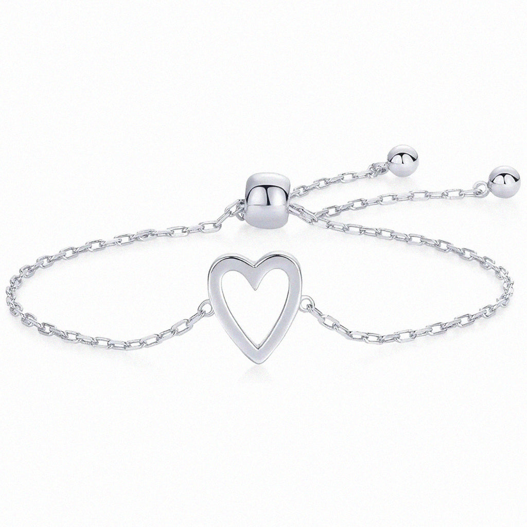 Matching Hearts Bracelet Set