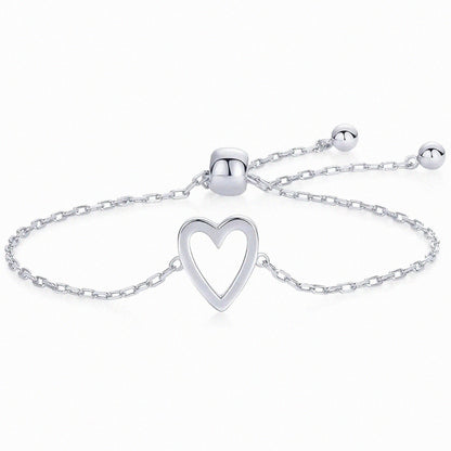 Matching Hearts Bracelet Set