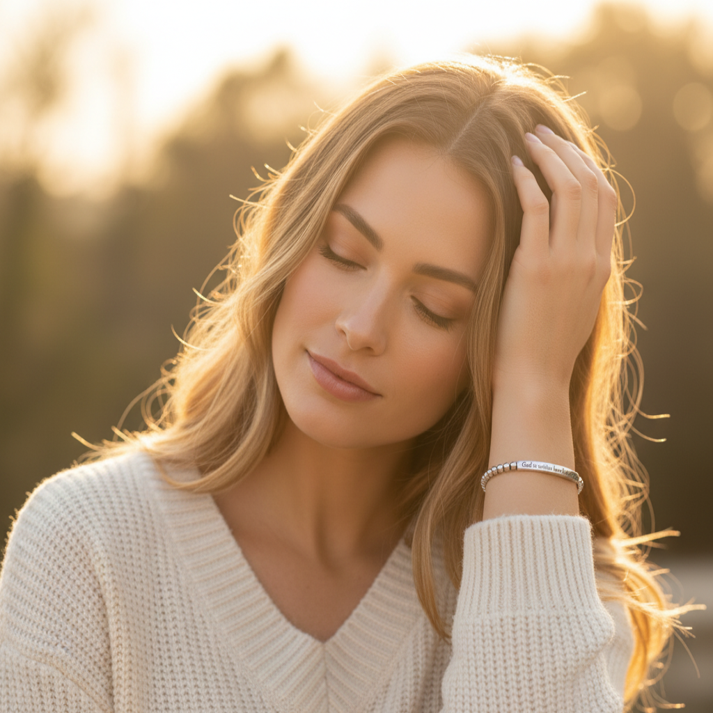 God Is Within Her Bracelet