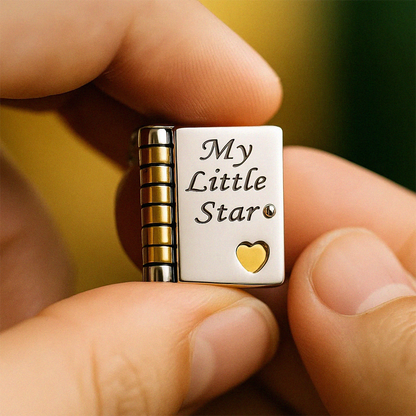 My Little Star Love Book Necklace - Daughter