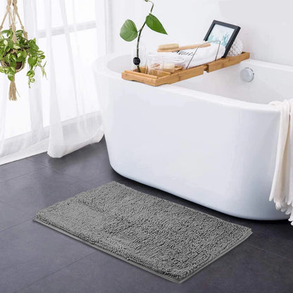 Plush Chenille Bath Mat