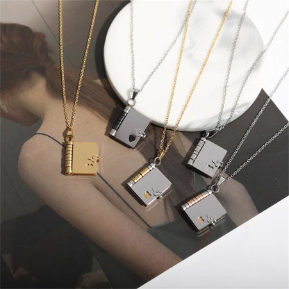 Book Necklace
