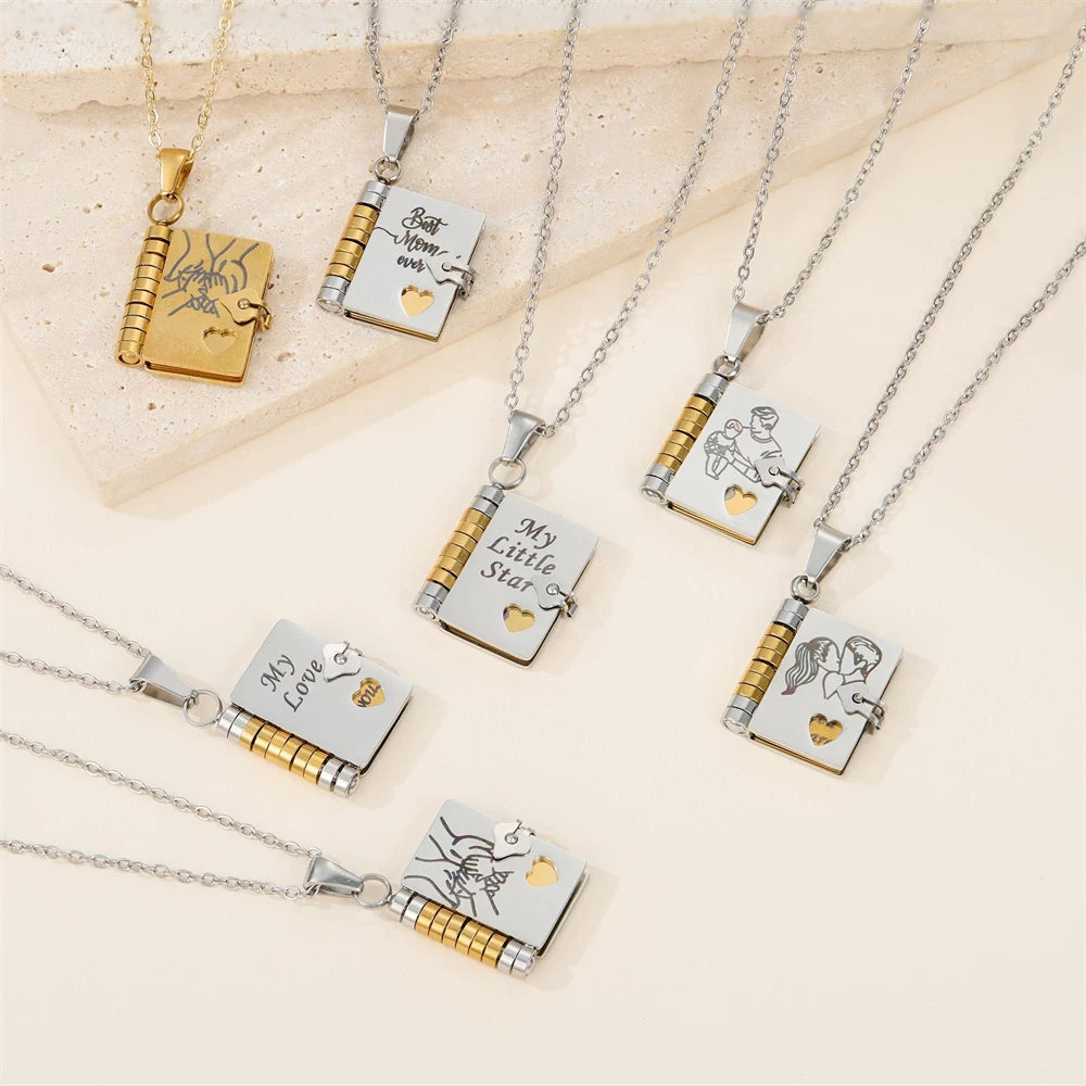 My Champion Book Necklace - Son