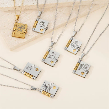 My Champion Book Necklace - Son