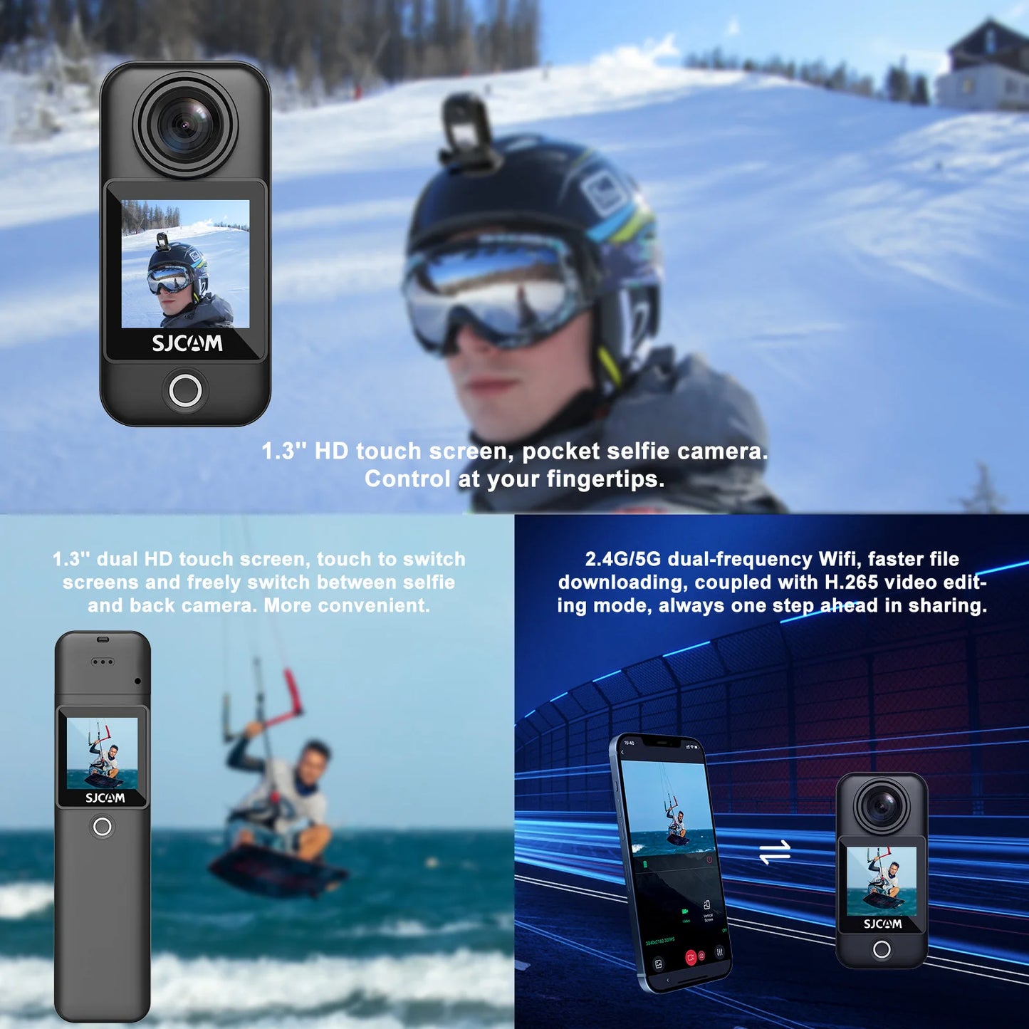 C300 4K Smart Action Cam