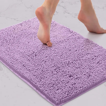Plush Chenille Bath Mat