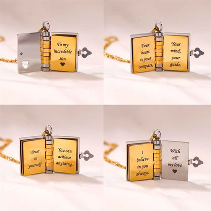 My Champion Book Necklace - Son