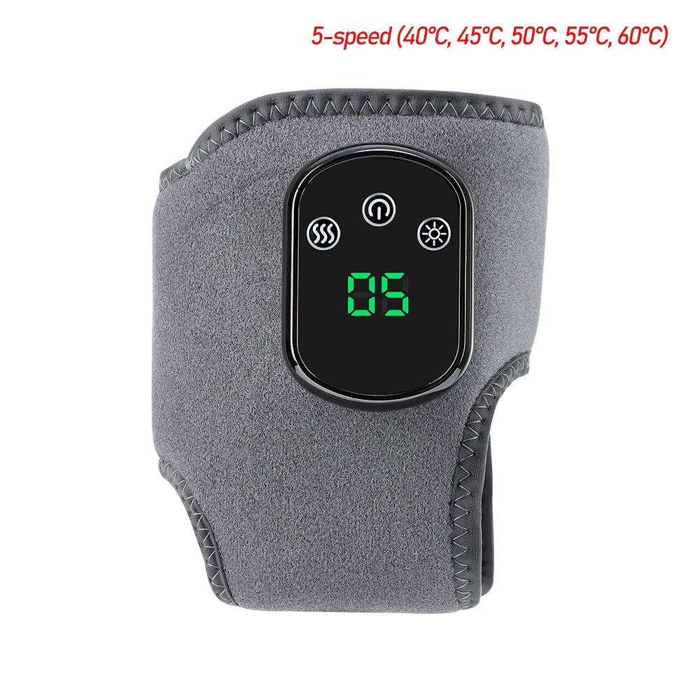 Electric Foot Massager Vibration Relaxation Ankle Massager Warm Hot Compress Ankle Brace Joint Sprain Support Ankle Protection