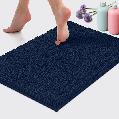 Plush Chenille Bath Mat