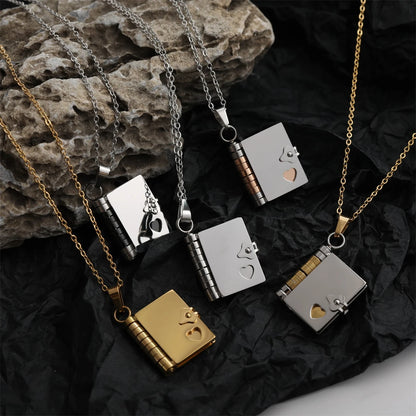 Book Necklace