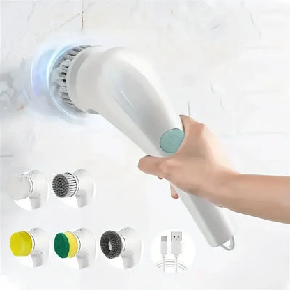 Five-in-One Electric Cleaning Brush