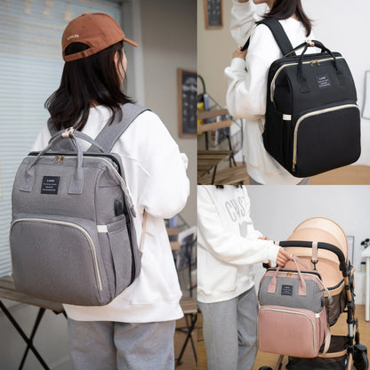 Noir Changing Backpack