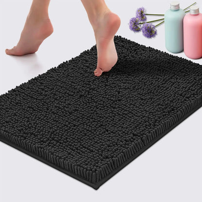 Plush Chenille Bath Mat