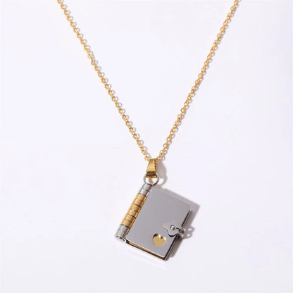 Book Necklace