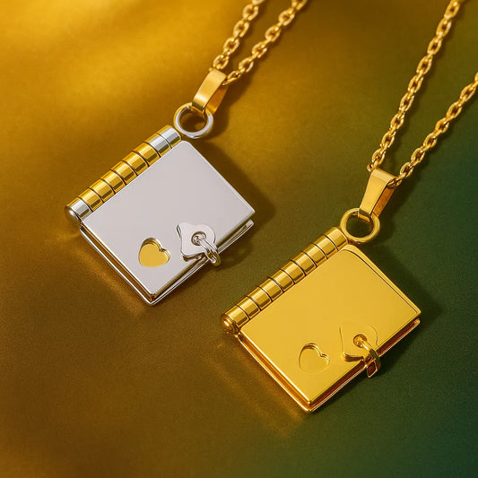 Book Necklace