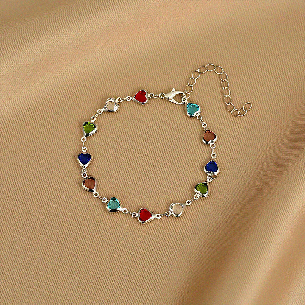 Colourful Hearts Bracelet