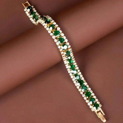 Golden Green Bracelet