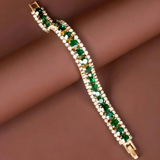 Golden Green Bracelet