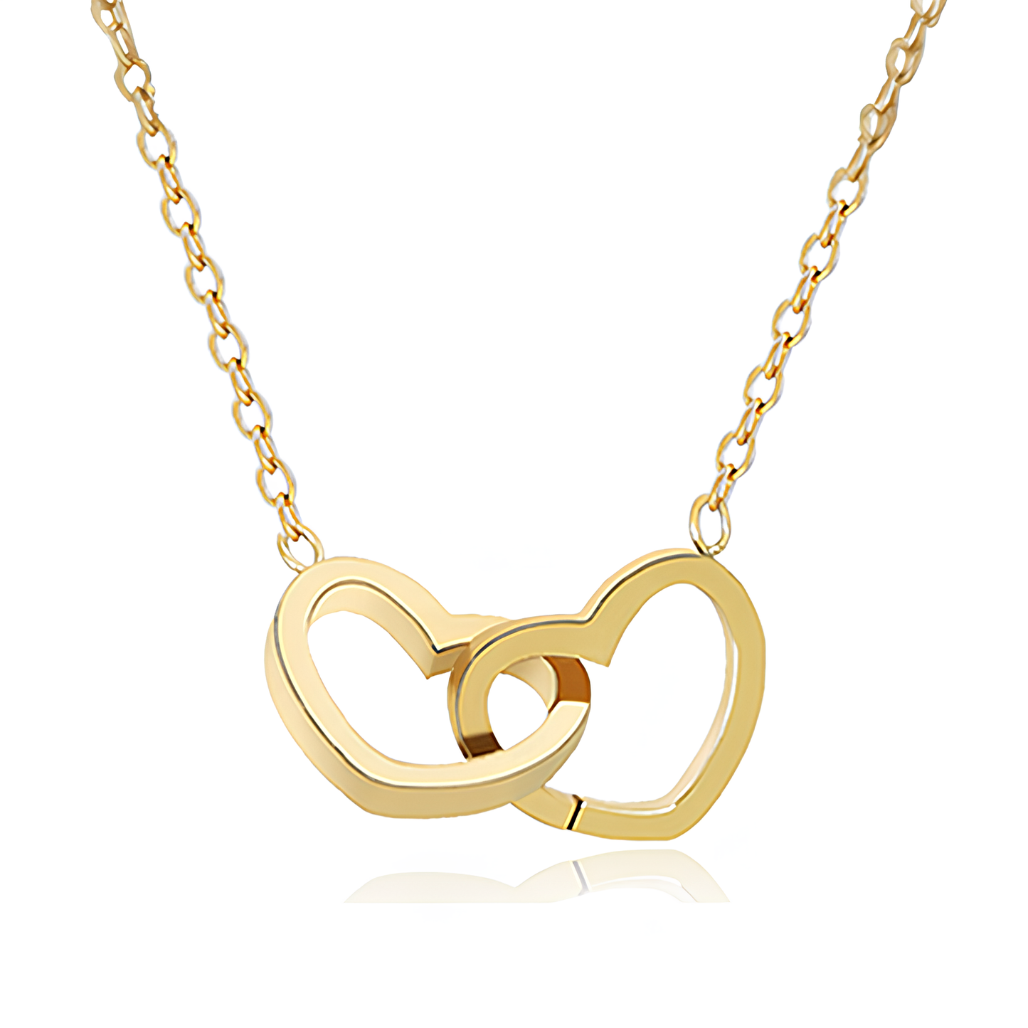 Double Heart Necklace
