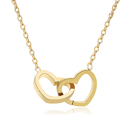 Double Heart Necklace