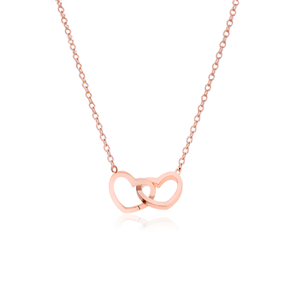 Double Heart Necklace