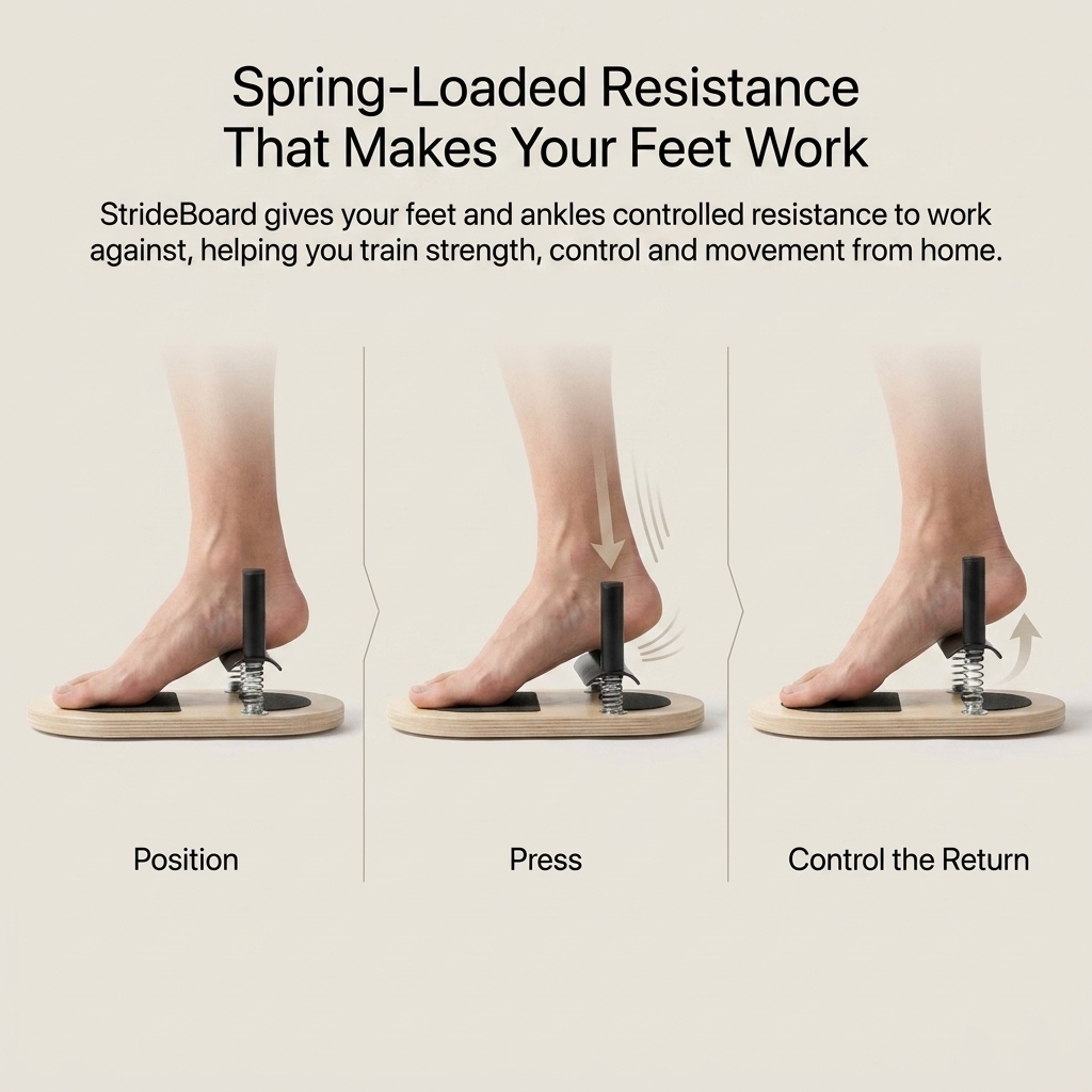 StrideBoard™ Foot Resistance Trainer