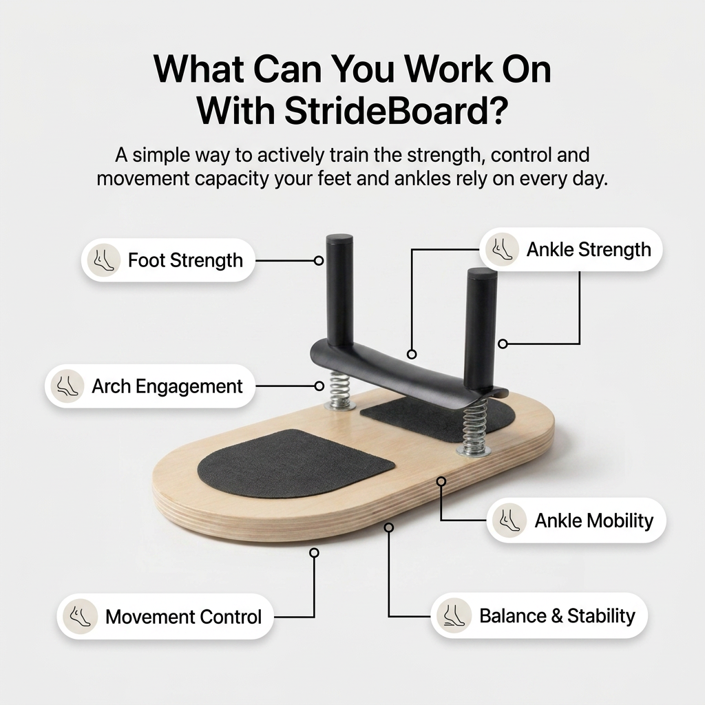 StrideBoard™ Foot Resistance Trainer